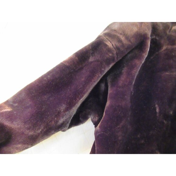 Donnybrook Faux Fur Brown Coat Small Vintage Teddy Bear Swing Coat Warm Plush - Picture 8 of 8